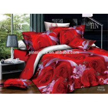 100% Polyester 3D Bettwäsche Set Jacquard Bett Bettdecke